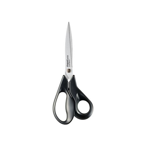Maped Office Maped schaar Advanced, ft 21 cm, rechts, scherpe punt, RVS, zwart, blister van 1 stuk