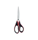 Maped Office Maped schaar Advanced Softgel, ft 21 cm, rechts, scherpe punt, RVS, zwart/rood, blister van 1 stuk