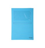 Exacompta Exacompta L-map met venster Forever, pak van 100 stuks, lichtblauw