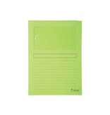 Exacompta Exacompta L-map met venster Forever, pak van 100 stuks, lichtgroen