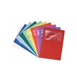 Exacompta Exacompta L-map met venster Forever, pak van 10 stuks, geassorteerde kleuren