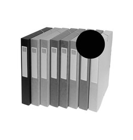 Exacompta Exabox Karton Zwart 25Mm [1st]