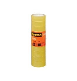 Scotch Scotch plakband 508 ft 15 mm x 33 m, pak van 10 rollen
