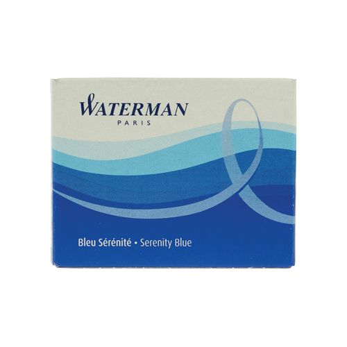 Waterman Waterman inktpatronen Standard blauw Florida, pak van 8 stuks