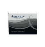 Waterman Waterman inktpatronen Standard zwart, pak van 8 stuks