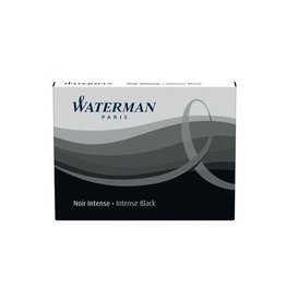 Waterman Waterman inktpatronen Standard zwart, pak van 8 stuks