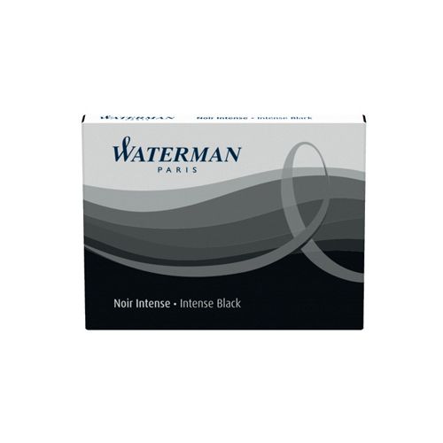 Waterman Waterman inktpatronen Standard zwart, pak van 8 stuks