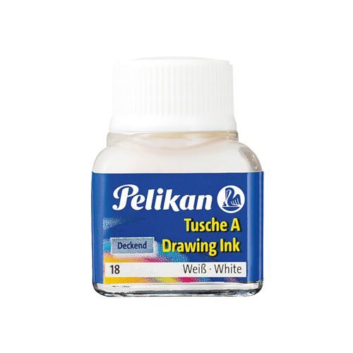 Pelikan Pelikan Oost-Indische inkt wit, flesje van 10 ml