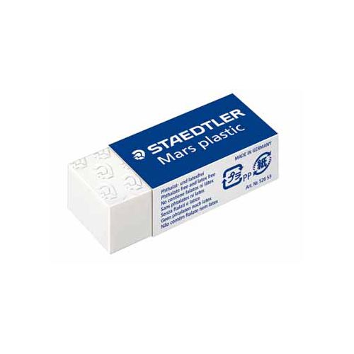 Staedtler Staedtler gum Mars Plastic, mini, wit