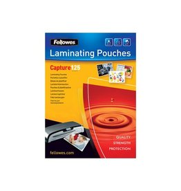 Fellowes lamineerhoes Capture125 ft 83 x 113 mm, 250 micron (2 x 125 micron), pak van 100 stuks