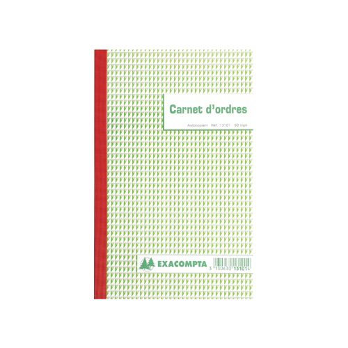 Exacompta Exacompta bestellingen, ft 21 x 18 cm, tweetalig, tripli (50 x 3 vel)