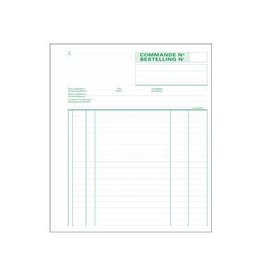 Exacompta Exacompta bestellingen, ft 21 x 18 cm, bilingue, dupli (50 x 2 vel)