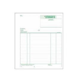 Exacompta Exacompta leveringen, ft 21 x 18 cm, dupli (50 x 2 vel), tweetalig (NL/FR)