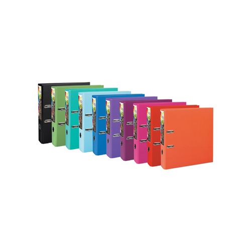Exacompta Exacompta Ordner Prem'Touch voor ft A4+, rug van 8 cm, geassorteerde trendkleuren