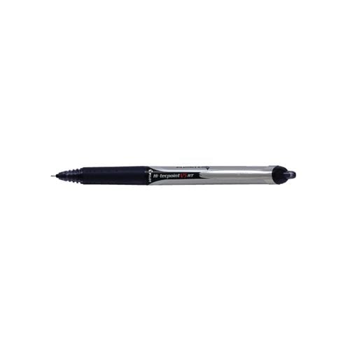 Pilot Pilot Roller Hi-Tecpoint V5 RT Retractable, schrijfbreedte 0,25 mm, zwart
