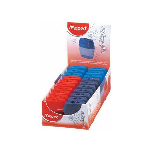 Maped Maped potloodslijper Shaker 2 gaats, geassorteerde kleuren