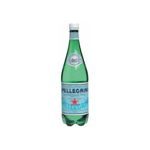 San Pellegrino water, fles van 1 liter, pak van 6 stuks