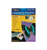 Fellowes lamineerhoezen ft 210 x 297 mm, 160 micron (2 x 80 micron), glanzend, pak van 25 stuks