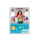 Elba OXFORD Polyvision personaliseerbare presentatiealbum, formaat A4, uit PP, 20 tassen, transparant