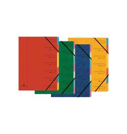 Exacompta Voorordner 7 Tabs Ass [12st]
