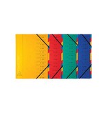 Exacompta Exacompta Sorteermap 12-delig, geassorteerde kleuren
