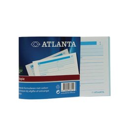 Atlanta by Jalema Atlanta by Jalema bonboekjes genummerd 1-100, 100 blad in tweevoud, met carbon