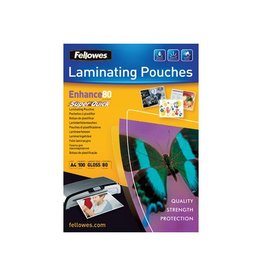 Fellowes Hoes Sq Enhance A4 160Mic 100X [1st]