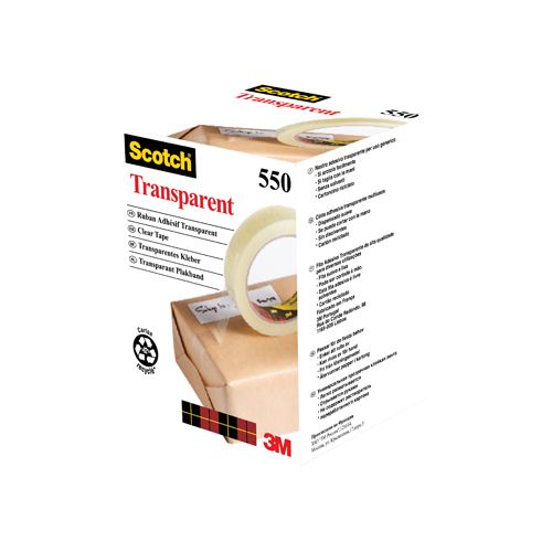 Scotch Scotch transparante tape 550 ft 19 mm x 66 m