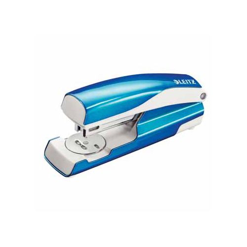 Leitz Leitz NeXXt WOW 5502 nietmachine, blauw metallic, op blister