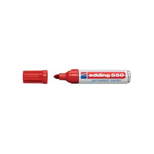 Edding Edding permanente marker e-550 rood [10st]