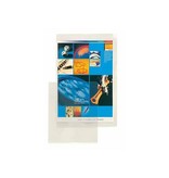 Esselte Esselte L-map, copy safe, glashelder, A4 105 micron, pak van 100 stuks, transparant