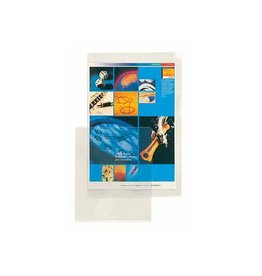 Esselte Esselte L-map, copy safe, glashelder, A4 105 micron, pak van 100 stuks, transparant