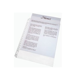 Esselte Esselte showtas, PP, transparant, 30% pre-consumer gerecycleerd plastic