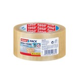 Tesa Tesa verpakkingsplakband Extra Strong, ft 50 mm x 66 m, PVC, transparant