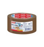 Tesa Tesa verpakkingsplakband Extra Strong, ft 50 mm x 66 m, PVC, bruin