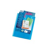 Oxford OXFORD Polyvision personaliseerbare presentatiealbum, formaat A4, uit PP, 40 tassen, blauw