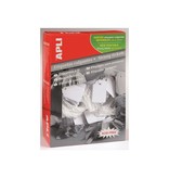 Apli Apli draadetiketten ft 13 x 20 mm (b x h) (387), doos van 1.000 stuks