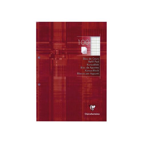 Clairefontaine Clairefontaine cursusblok commercieel geruit