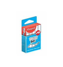 Maped Ds. 10 Krijt Wit Maped [10st]