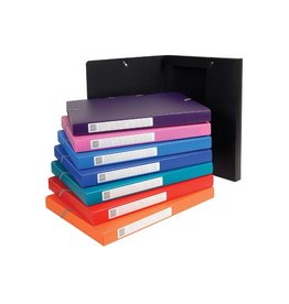 Exacompta Elastobox Exabox 25Mm Ass [8st]