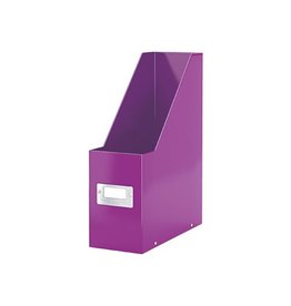 Leitz Leitz tijdschriftenhouder Wow Click & Store paars