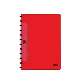 Adoc Adoc Classic schrift, ft A4, 144 bladzijden, geruit 5 mm, geassorteerde kleuren