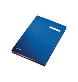 Esselte Vloeiboek A4 20Vaks Blauw [1st]