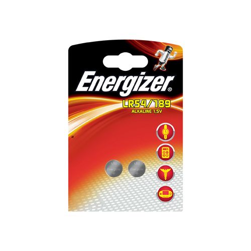 Energizer Energizer knoopcel LR54/189, blister van 2 stuks