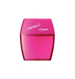 Maped Maped potloodslijper Shaker, 2 gaats, geassorteerde kleuren, blister van 1 stuk