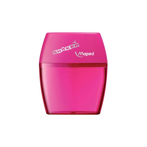 Maped Maped potloodslijper Shaker, 2 gaats, geassorteerde kleuren, blister van 1 stuk
