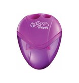 Maped Maped potloodslijper igloo, 2 gaats, geassorteerde kleuren, blister van 1 stuk