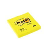 Post-It Notes Post-it Notes, 100 vel, ft 76 x 76 mm, neongeel