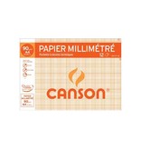 Canson Canson millimeterpapier, pak van 12 vel