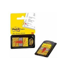 Post-it Post-it Index 'Sign Here', ft 25 x 44 mm, houder met 50 tabs